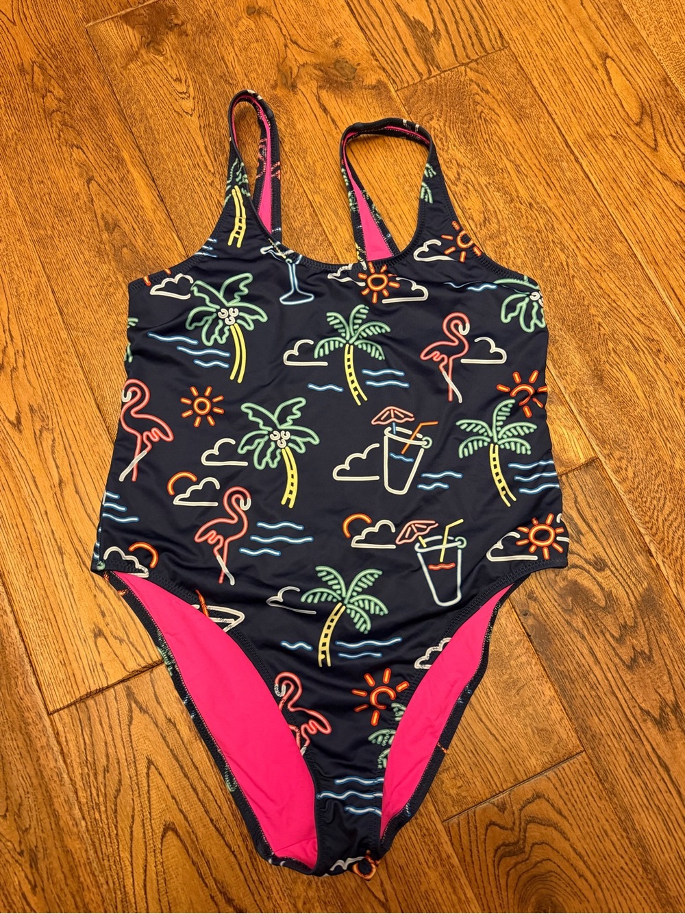Like new Chubbies Electric Avenue Bathing Suit Large perfect condition